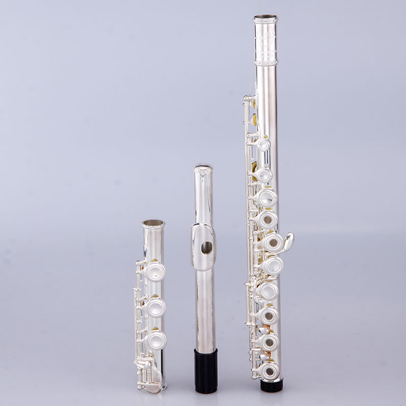 17 hole perforated flat cover flute